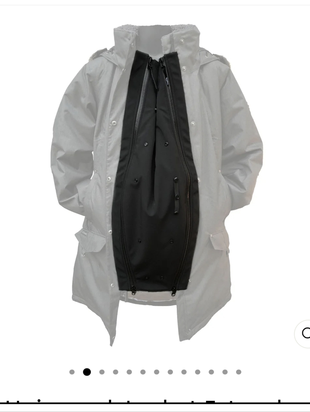 Make My Belly Fit Coat Extender And Sherpa Layer